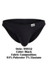 CandyMan 99932 Men's Underwear Sleek Contour Briefs Color Black