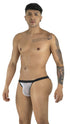 CandyMan 99933 Bikini Color White Mesh