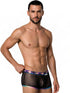 CandyMan 99934 Men's Underwear Breathable Mesh Tropical Trunks Color Black