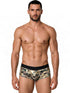 CandyMan 99937 Men's Underwear Supportive Contour Pouch Low Rise Trunks Color Camo