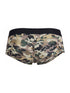 CandyMan 99937 Men's Underwear Supportive Contour Pouch Low Rise Trunks Color Camo
