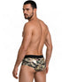 CandyMan 99937 Men's Underwear Supportive Contour Pouch Low Rise Trunks Color Camo