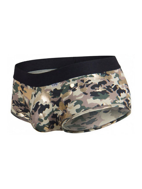 CandyMan 99937 Men's Underwear Supportive Contour Pouch Low Rise Trunks Color Camo