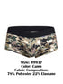 CandyMan 99937 Men's Underwear Supportive Contour Pouch Low Rise Trunks Color Camo