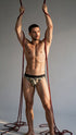 CandyMan 99938 Men's Underwear Contoured Support Low Rise Briefs Color Camo