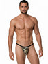 CandyMan 99939 Men's Underwear Minimalist Low Rise Micro Thong Color Camo