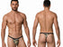 CandyMan 99939 Men's Underwear Minimalist Low Rise Micro Thong Color Camo