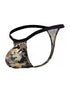 CandyMan 99939 Men's Underwear Minimalist Low Rise Micro Thong Color Camo