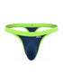 CandyMan 99942 Men's Underwear Sporty Athletic Thong Color Navy