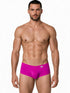 CandyMan 99943 Men's Underwear Sleek Low Rise Trunks Color Magenta