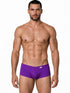 CandyMan 99943 Men's Underwear Sleek Low Rise Trunks Color Orchid