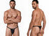 CandyMan 99948 Men's Underwear Sleek Minimalist Thongs Color Black