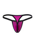 CandyMan 99948 Men's Underwear Sleek Minimalist Thongs Color Magenta