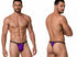 CandyMan 99948 Men's Underwear Sleek Minimalist Thongs Color Orchid