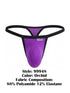 CandyMan 99948 Men's Underwear Sleek Minimalist Thongs Color Orchid