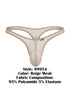 CandyMan 99954 Thongs Color Beige Mesh