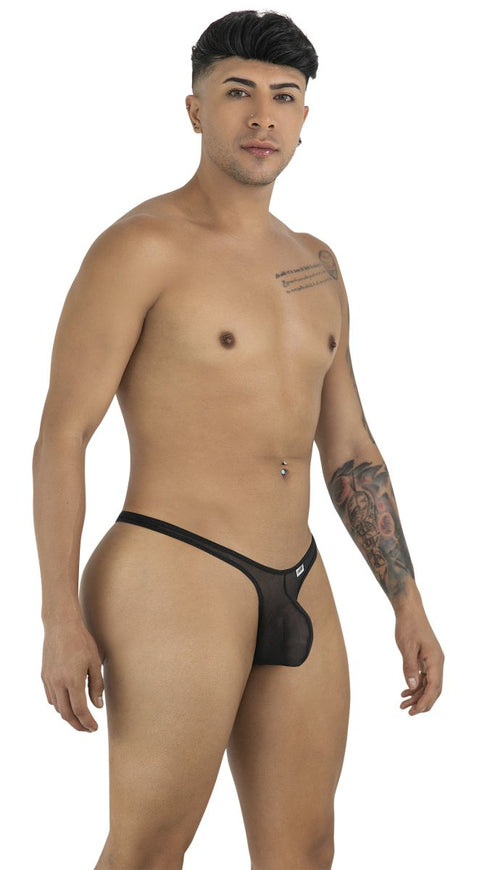 CandyMan 99954 Thongs Color Black Mesh