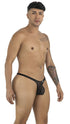 CandyMan 99954 Thongs Color Black Mesh