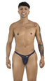 CandyMan 99954 Thongs Color Navy Mesh