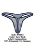 CandyMan 99954 Thongs Color Navy Mesh