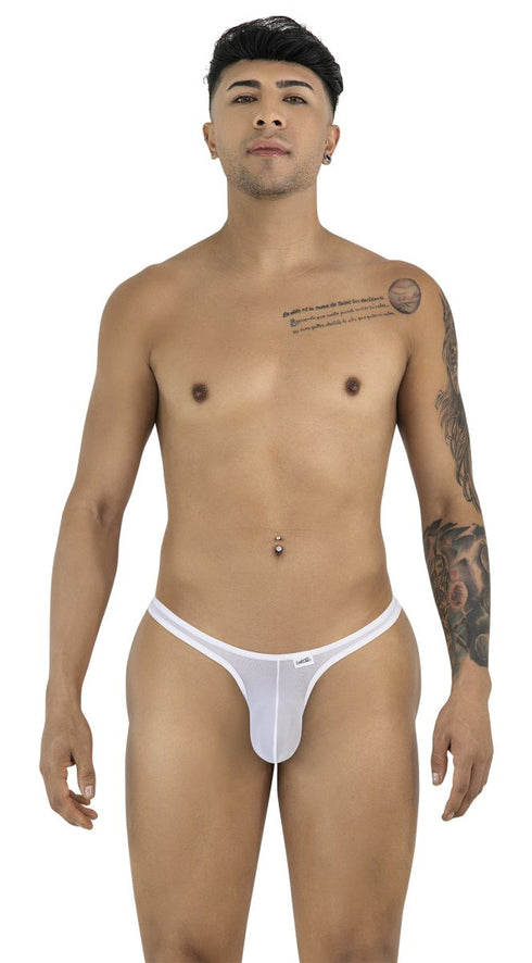 CandyMan 99954 Thongs Color White Mesh