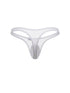 CandyMan 99954 Men's Underwear Sheer Mesh Thongs Color White Mesh