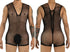 CandyMan 99956 Bodysuit Color Black