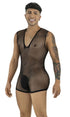 CandyMan 99956 Bodysuit Color Black