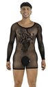 CandyMan 99959 Bodysuit Color Black