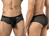 CandyMan 99970 Men's Underwear Seductive Mesh Lace Briefs Color Black