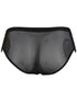CandyMan 99970 Men's Underwear Seductive Mesh Lace Briefs Color Black