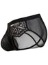 CandyMan 99970 Men's Underwear Seductive Mesh Lace Briefs Color Black