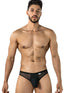 CandyMan 99971 Men's Underwear Seductive Mesh Lace Thongs Color Black