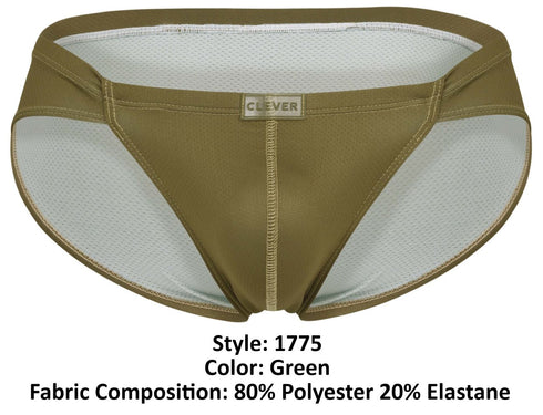 Clever 1775 Optimo Briefs Color Green
