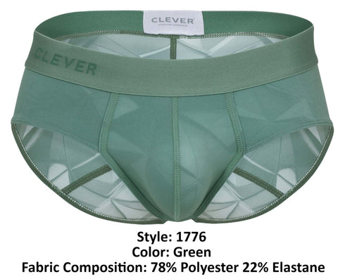 Clever 1776 Venecia Briefs Color Green
