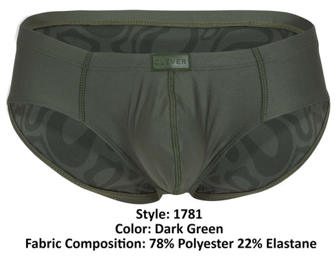 Clever 1781 Maya Briefs Color Dark Green