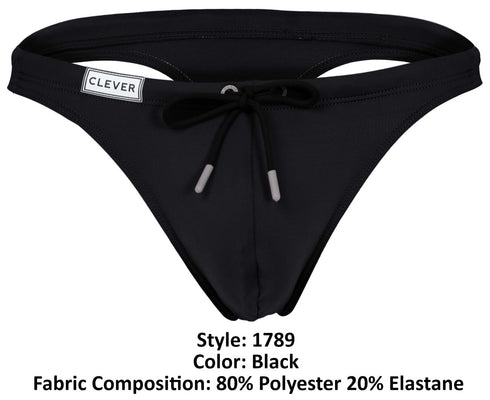 Clever 1789 Rio Swim Thongs Color Black