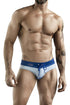 Clever 1802 Wave Swim Briefs Color Blue