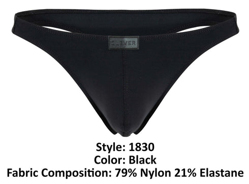 Clever 1830 Desirable Thongs Color Black