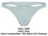 Clever 1830 Desirable Thongs Color Gray