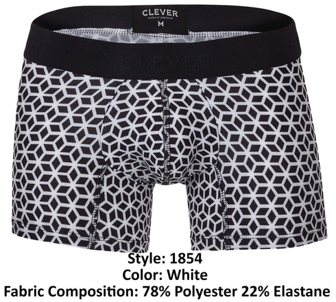 Clever 1854 Cuadricula Trunks Color White