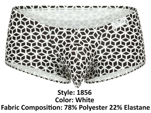 Clever 1856 Cuadricula Trunks Color White