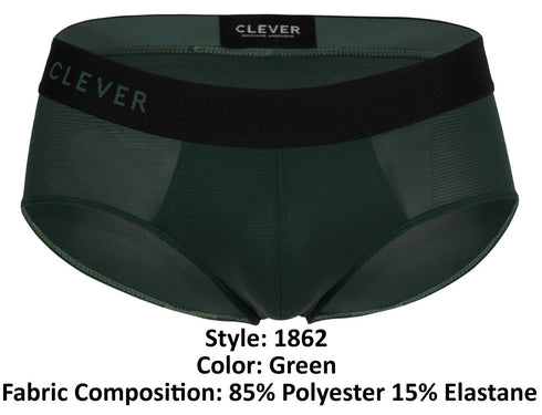 Clever 1862 Oneal Briefs Color Green