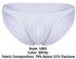 Clever 1865 Oomph Bikini Color White