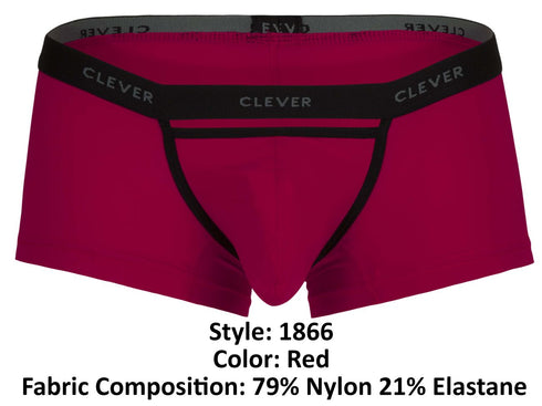 Clever 1866 Tokio Trunks Color Red