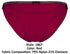 Clever 1867 Tokio Bikini Color Red
