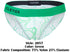 Clever 2057 Maze Bikini Color Green