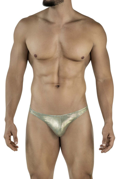 Clever 2063 Diamond Thongs Color Gold