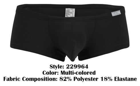 Clever 229964 3PK Australian Latin Trunks Color Multi-colored