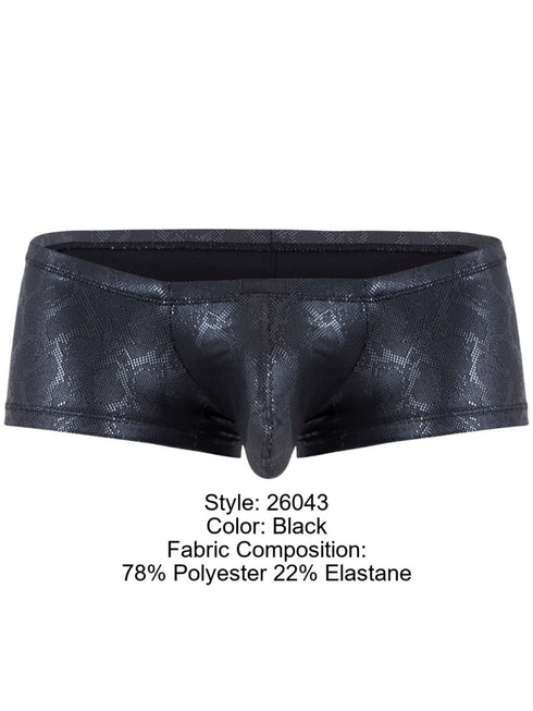 Clever 26043 Atlas Trunks in Sleek Black Metallic Color Black